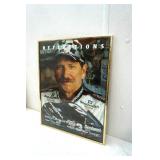 Dale Earnhardt NASCAR "REFLECTIONS" Framed Poster 20x16"