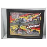 Racing Framed Photos 2ct