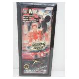 JEBCO NASCAR Limited Edition Dale Jr. Clock 23"x11"