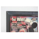 JEBCO NASCAR Limited Edition Dale Jr. Clock 23"x11"