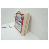 Vintage Budweiser Hanging Light Sign 17"x 16"x6"