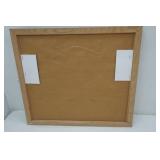 Earnhardt Sr. & Jr. #3 & #8 Framed & Matted 19"x17"