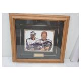 Dale Earnhardt Sr. Framed & Matted  19"x18"