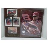 Dale Jr. #8 Budweiser Chevy Monte Carlo NASCAR Collectors Plaque