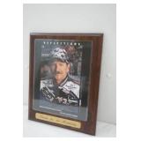Dale Earnhardt Sr. "Reflections" Plaque 10.5"x13"