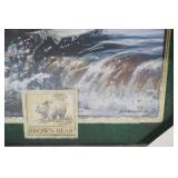 High Life "Brown Bear" Mirror by Scott Zoellick 25.5"x 14.5" (still in cardboard)