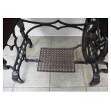 Antique White Sewing Machine