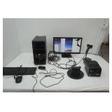 HP Computer Tower, Honeywell Barcode Scanner, stark pos printer and more