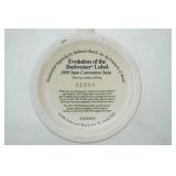 Budweiser Clydesdale Holiday Steins 5ct & 1ct Evolution of the Budweiser Label 1999 State Convention Stein