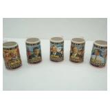 Busch Family Series Steins 6ct