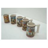 Busch Family Series Steins 6ct