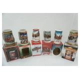 Budweiser Holiday Steins 6ct