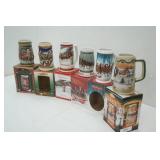 Budweiser Holiday Steins 6ct