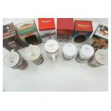 Budweiser Holiday Steins 6ct
