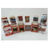 Budweiser Holiday Steins 6ct