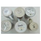 Budweiser & Coors Holiday Steins 6ct