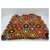 Vintage Afghan 56"x64"