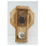 Wall Clock 21"x13.5"