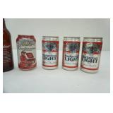 Vintage Budweiser Light ad other limited edition Budweiser