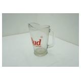 Budweiser Glass Pitcher