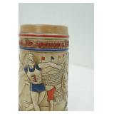 Collectible Anheuser-Busch. Inc. Sponsor 1984 L.A. Olympics Michelob Stein