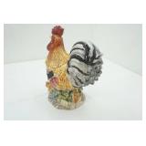 Ceramic Rooster Cookie Jar 13" tall