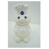 Vintage 1988 Ceramic Pillsbury Doughboy Cookie Jar 12.5" tall