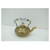 Vintage Brass Tea Kettle
