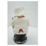 Chef Statue Ring Bell For Service 16.5" tall