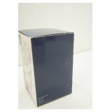 Bella Rosa Pink Frost Glass Vase 9.5" tall-Crystal