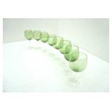 Green Wine Glasses 8ct-Target