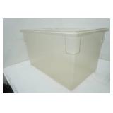 Clear Polycarbonate Food Storage Container 22 Gallon