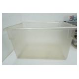 Clear Polycarbonate Food Storage Container 22 Gallon