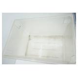 Clear Polycarbonate Food Storage Container 22 Gallon
