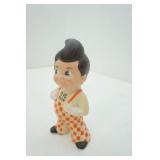 Vintage Big Boy Restaurant Plastic Coin Bank 9.25" tall
