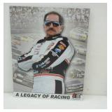 "A Legacy of Racing" Dale Earnhardt Metal Sign 12.5"x16"