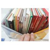 Box of Cookbooks: Gourmet Sweets, Lipton, Great Tasting Low Fat & more