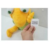 Large Plush Turtle-Terry Factory & TY Beanie Frog