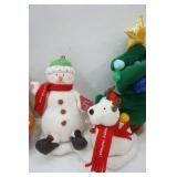 Christmas Stuffed Decor (a couple singing ones)