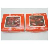 Vintage Poinsettia Lights