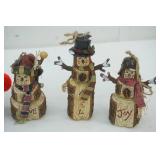 Christmas Decor-Snowman & Tasmanian Devil