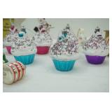 Cupcake Ornaments & Vintage Pillsbury Doughboy