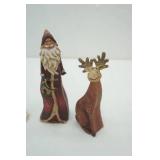 Carved Wooden Christmas Decor