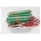 Tote of Christmas Silhouette Lights