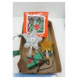 Vintage Poinsettia Tree Topper and more