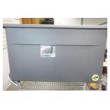 Sterilite 45 GAL tote on wheels with lid
