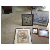 Collection of nature themed framed ...