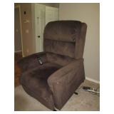 Brown microfiber Ultra Comfort lift...