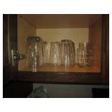 Variety of glassware, mugs and othe...