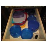 Metal cheese grater, Tupperware sty...